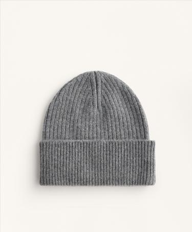 Zara Вязаная шапка из 100% кашемира купить с доставкой.