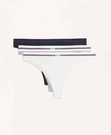 Zara 3 бесшовных трусов бразильяно SEAMLESS из мягкой ткани