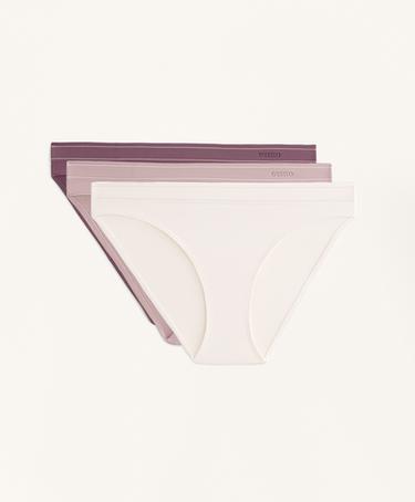 Zara 3 бесшовных классических трусов SEAMLESS из мягкой ткани