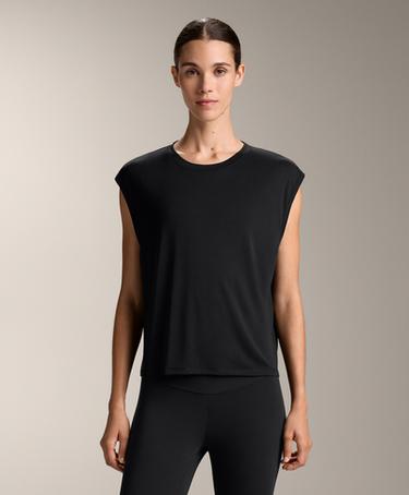 Zara Топ без рукавов из смесового модала купить с доставкой.