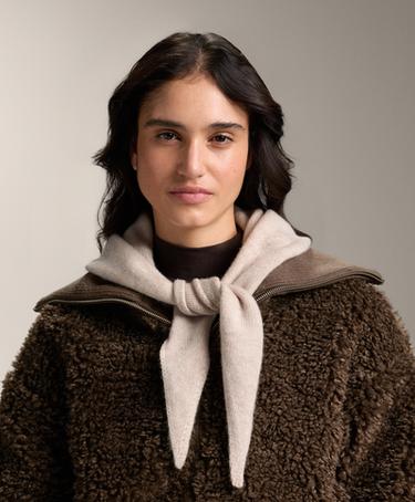 Zara Вязаная бандана: 90% шерсть, 10% кашемир