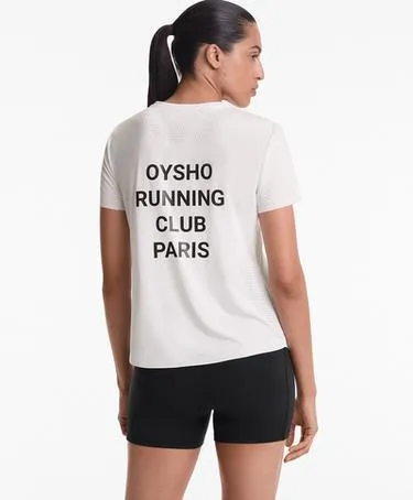 RUNNING CLUB PARIS FITTED SHORT-SLEEVED TECHNICAL T-SHIRT- Заказать в России