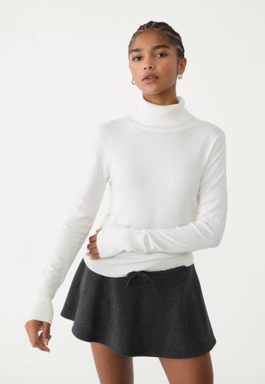 Zara Свитер с воротником-стойкой