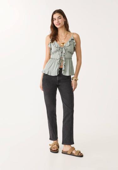 Zara Джинсы облегающего кроя