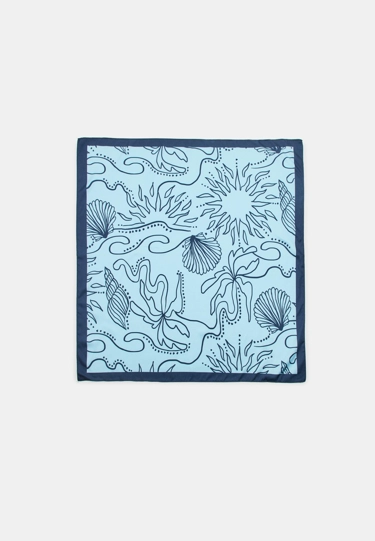 Zara Брюки палаццо из струящейся ткани с принтом