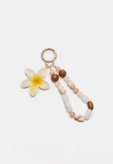 Брелок с подвеской “цветок”- Заказать в России