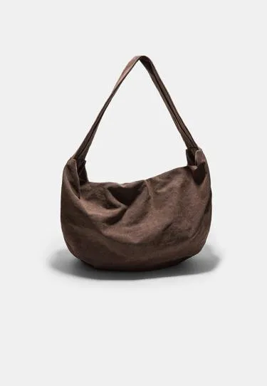 Сумка из стираного хлопка