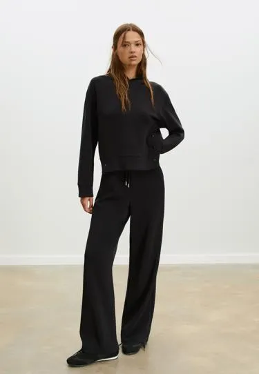 Толстовка с капюшоном из мягкой ткани с пуговицами- Заказать в России