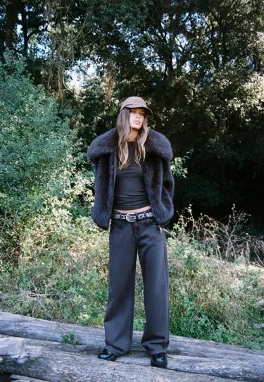 Куртка из искусственного меха- Заказать в России