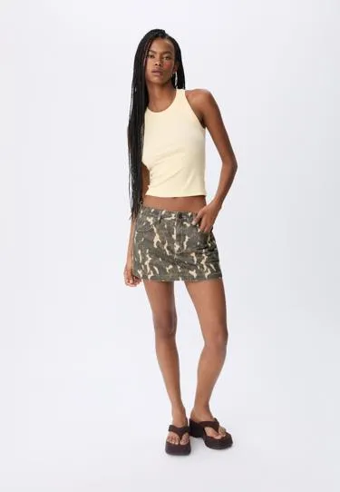 Юбка-брюки с принтом- Заказать в России