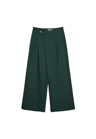 Повседневные брюки с запа́хом на поясе- Заказать в России