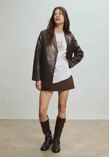 Толстовка с вышитым мишкой