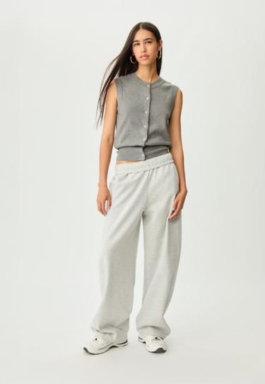 Zara Жилет с пуговицами из вязаного полотна купить с доставкой.