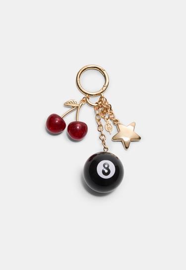 Zara Брелок-подвеска в форме цифры 8