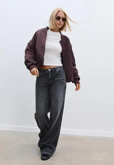 FITTED TSHIRT WITH RHINESTONES- Заказать в России