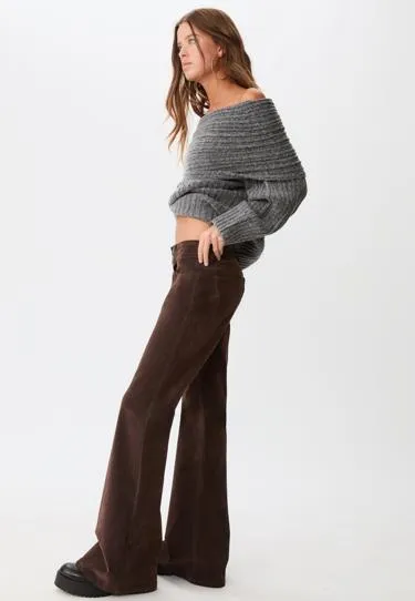 Бархатные брюки клеш- Заказать в России