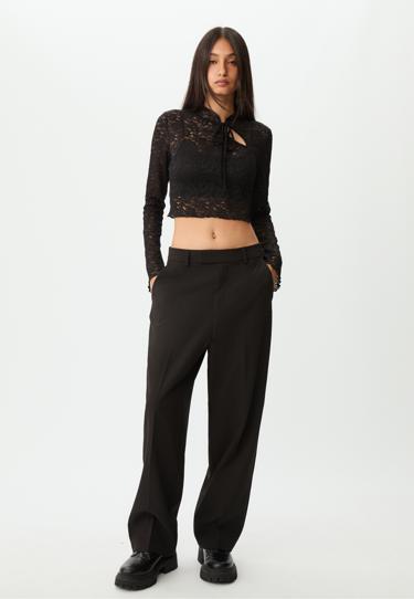 Zara Топ на кружеве купить с доставкой.