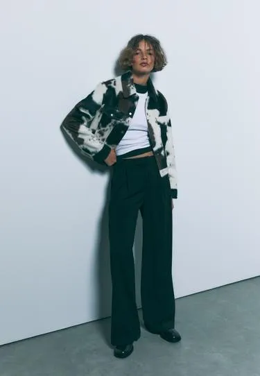 Брюки классические свободного кроя- Заказать в России