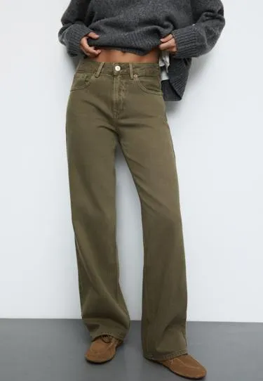 D92 STRAIGHT WIDE JEANS L04891820