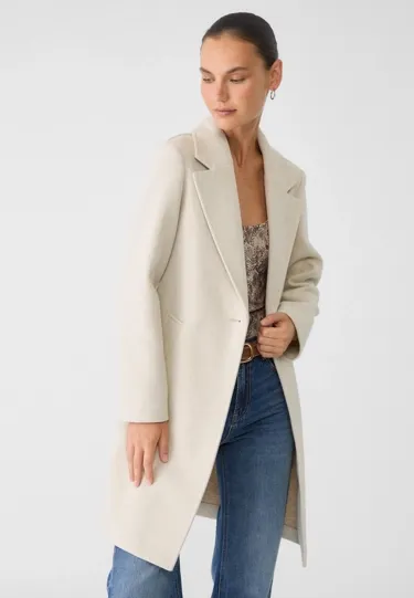 SOFTTOUCH BUTTONUP MIDI COAT L05898885