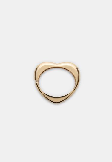 Zara Металлический браслет с сердечком