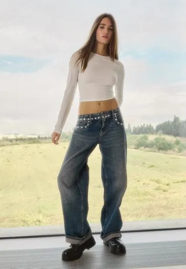 Лонгслив из полиамида с длинными рукавами- Заказать в России