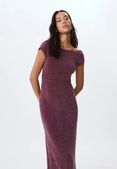 Платье миди с открытой спиной- Заказать в России