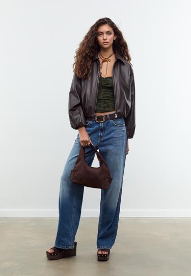 Zara Топ на бретелях с принтом купить с доставкой.