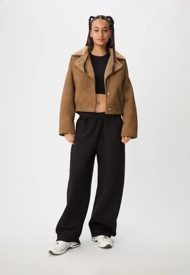 Укороченная двусторонняя куртка