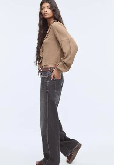 Блузка с воланами- Заказать в России