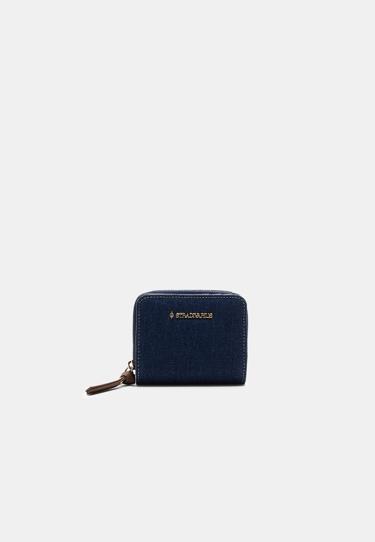 Zara Джинсовый кошелек на молнии