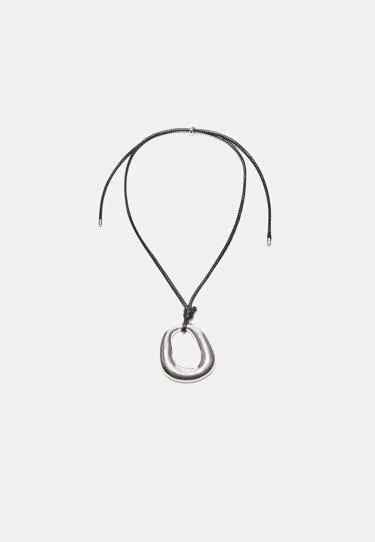 Ожерелье-шнурок с подвеской- Заказать в России