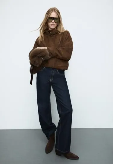 Джинсы прямого кроя