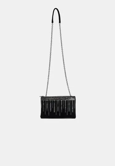 Плоский бархатный нецесер с цепочкой- Заказать в России