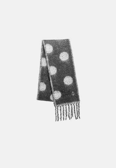Zara Шарф в горошек