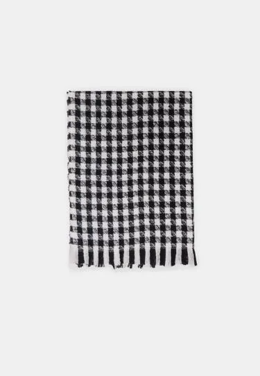 Шарф в мелкую клетку- Заказать в России