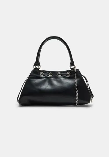 Сумка на плечо с люверсами