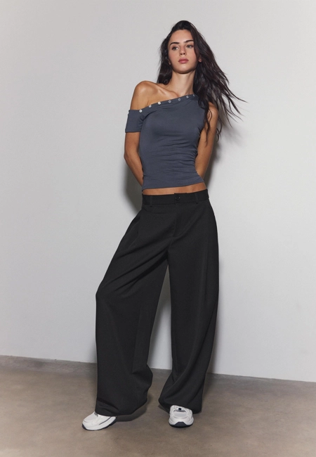 Zara Классические брюки с защипами