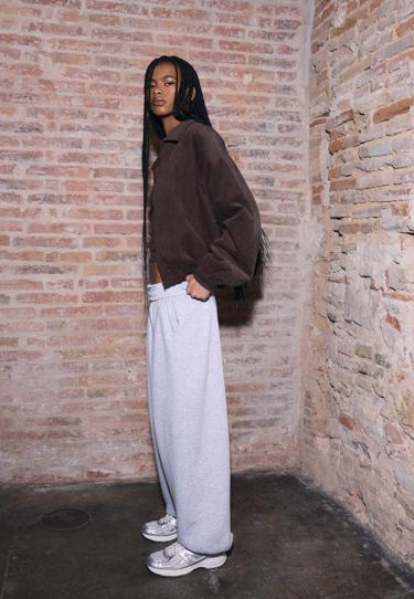 Zara Стеганая вельветовая куртка