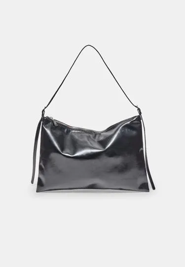 Мини-сумка на плечо с мягкой текстурой и молниями- Заказать в России