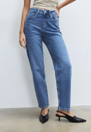 D10 джинсы MOM зауженного кроя- Заказать в России