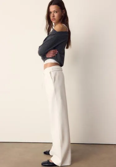 Брюки-джоггеры свободного кроя- Заказать в России