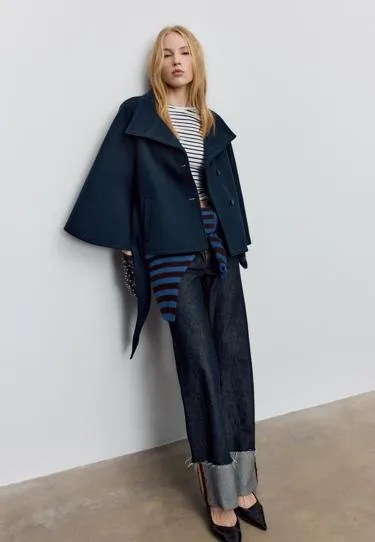 Мягкая куртка-накидка- Заказать в России