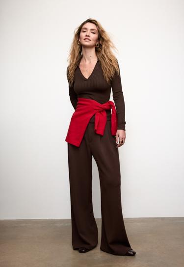 Zara Бесшовная футболка-поло