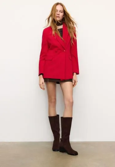 Приталенный пиджак