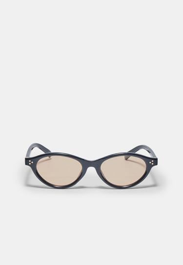 Zara Маленькие овальные очки в пластиковой оправе