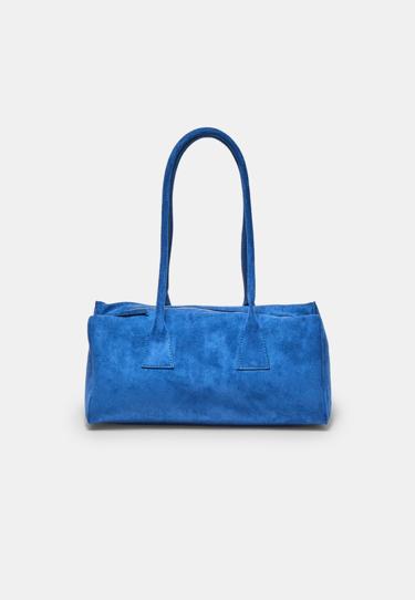 Zara Сумка-боулинг из искусственной замши