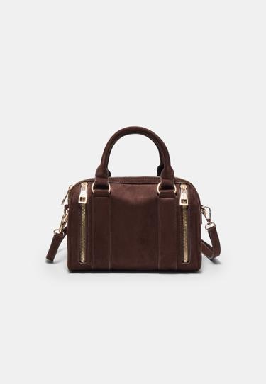 Zara Сумка через плечо с молниями