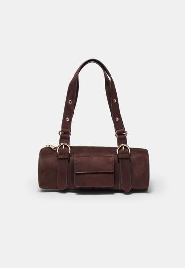 Zara Сумка-боулинг с металлическими деталями