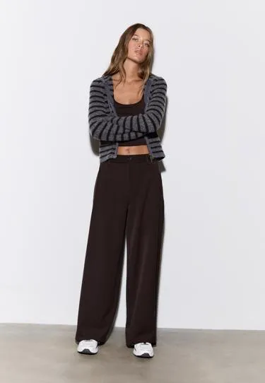 Брюки BARREL со складками- Заказать в России